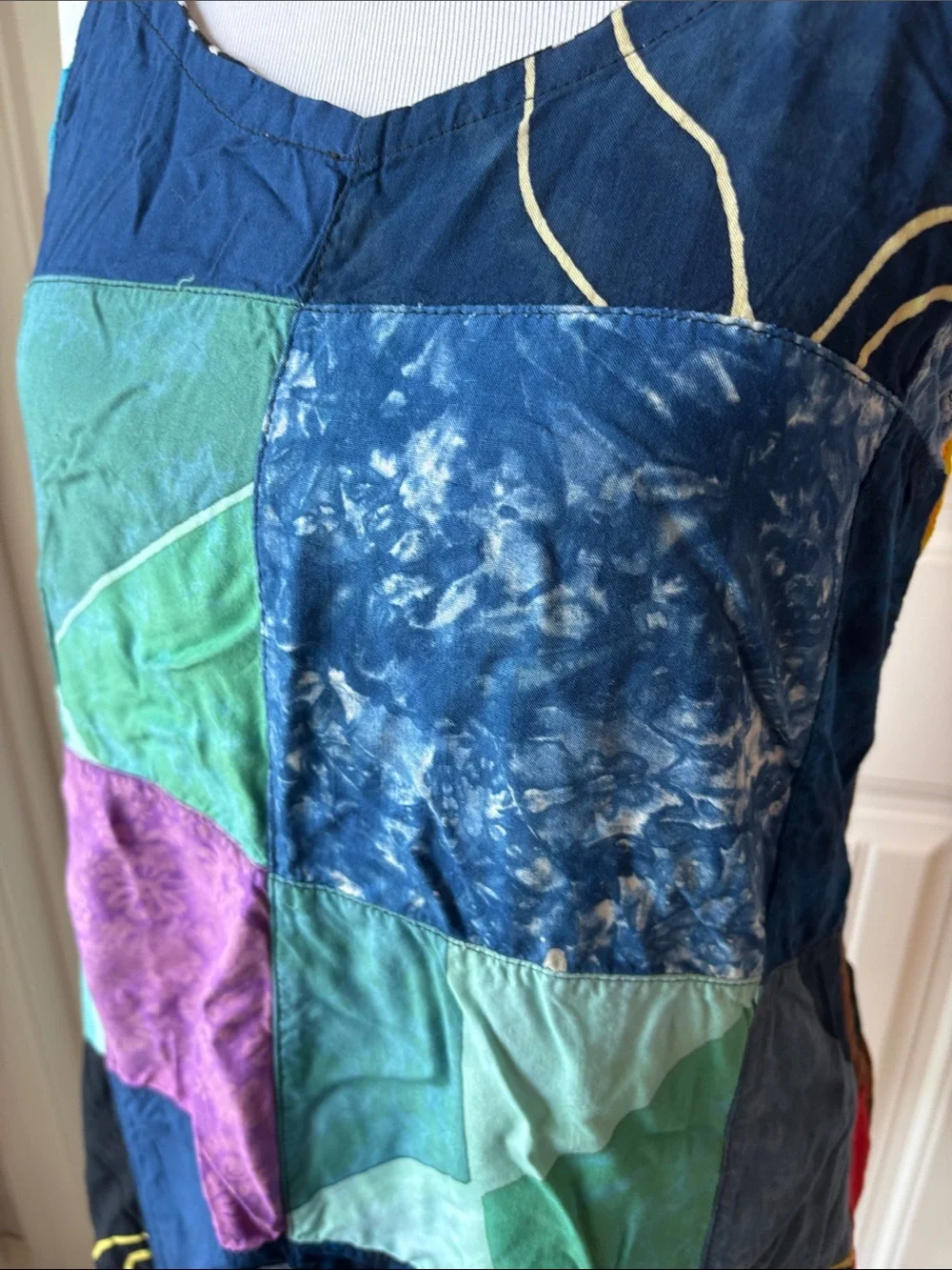 Colorful Tie-Dye Beach dress - Large